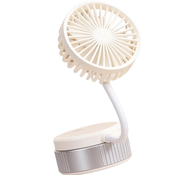 Tibvox USB Powered Wall Mounted Fan with Powerful Suction Cup Cooling Fan for Smooth Surfaces ABS Texture and Quiet Motor