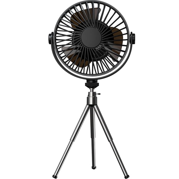 Tibvox Unisex Remote Control LED Table Fan 3 Speed Tripod Canopy Fan for Bedroom Home