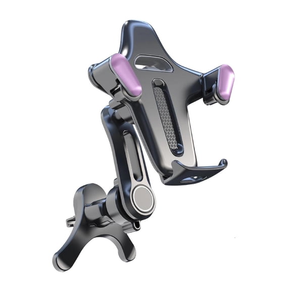 Tibvox Universal Y Shaped Vent Car Phone Mount Rack Holder Quick Installation ABS Material Adjustable Viewing Angle Secure Grip