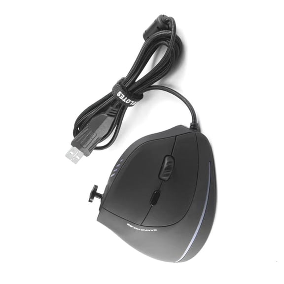 Tibvox Vertical Gaming Mouse Vertical Ergonomic Mouse with Joystick Control Adjustable 10000DPI for Gamer/PC/Laptop/Desktop