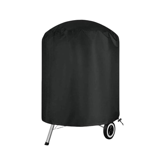 Tibvox Waterproof and Dustproof Outdoor BBQ Grills Cover For Kettles With Elastics Edges And Sun Resistant Oxfords