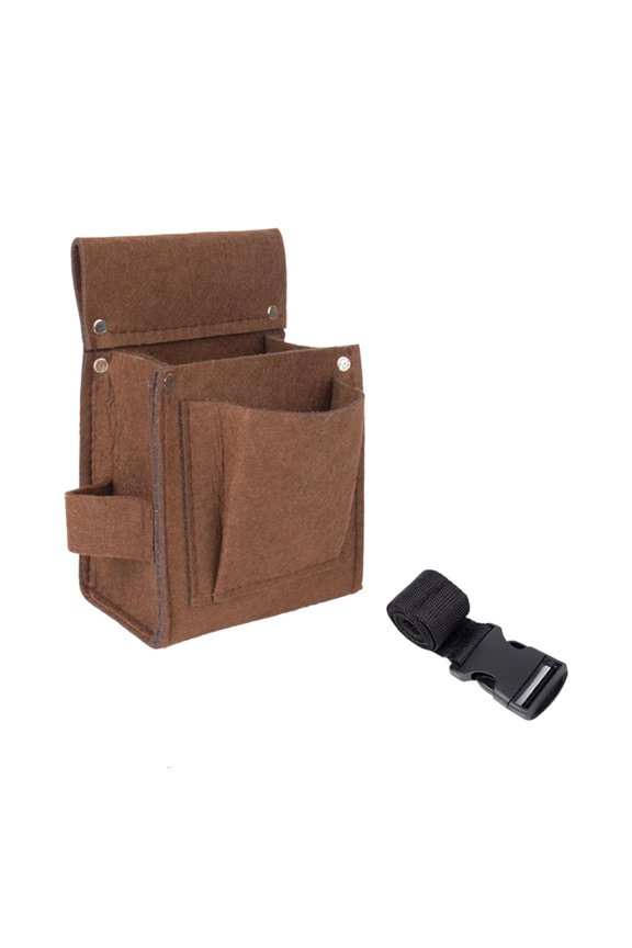 Tibvox Wearable Tool Storage Pouch with Belt for Repair and Garden Tasks