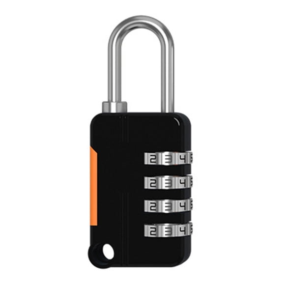 Tibvox Weatherproof Padlocks 4 Digit Code Password Lock Portable Luggage Security Lock for Storage Unit Gym Locker Toolbox