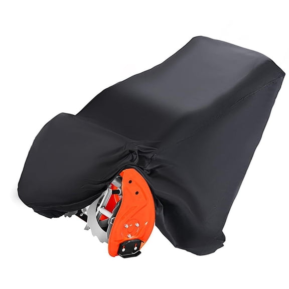 Tibvox Weatherproof Snow Blower Cover Heavy Duty Polyester Custom Fit Outdoor Equipment