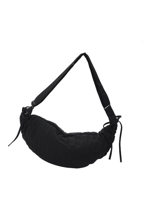 Tibvox Women Shoulder Bag Simple Dumplings Bag Korean Styles Messenger Bag Shopping Bag Solid Color Crossbody Bag for Daily