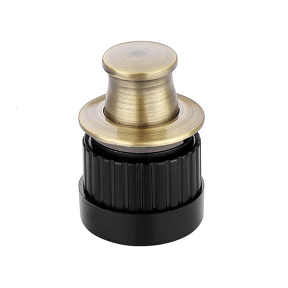 Tibvox Zinc Alloy Hidden Cabinet Drawer Pulls Embedded Cupboard Handle Adjustable Spring Bounce Knob Household Furniture Handle