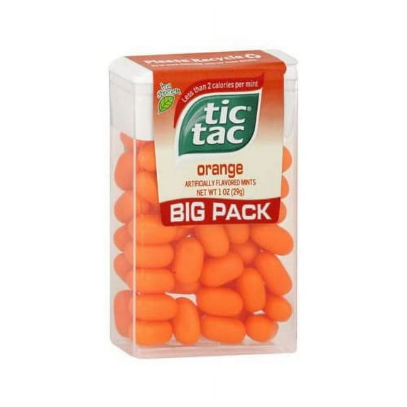 Tic Tac Big 12 Pack Orange, 1 Ounce each