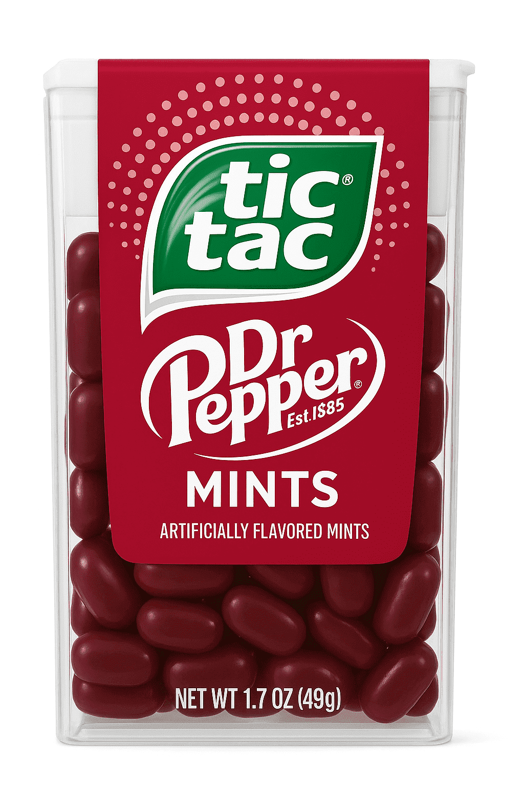 TIC-TAC (100PC.) DR. PEPPER 1.7oz -12ct
