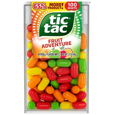 TIC TAC Box With 60 Mini Boxes (Mint, Orange, Spearmint, Peach And Passion Fruit) 234g By Tic Tac Tic Tac Box With 60 Mini Boxes (Mint Orange Spearmint Peach And Passion Fruit