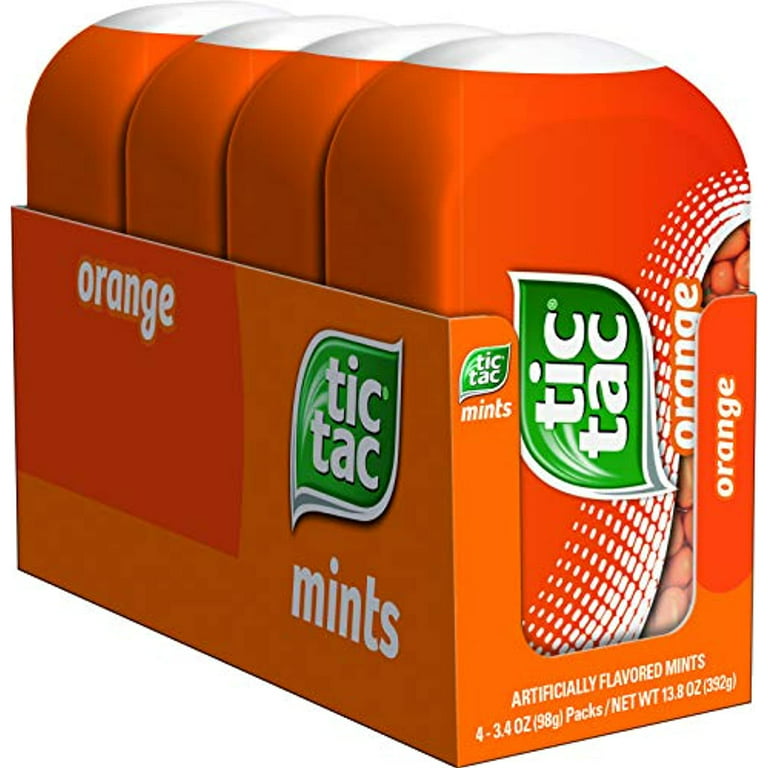 Tic Tac Mints, Orange - 200 mints, 3.4 oz