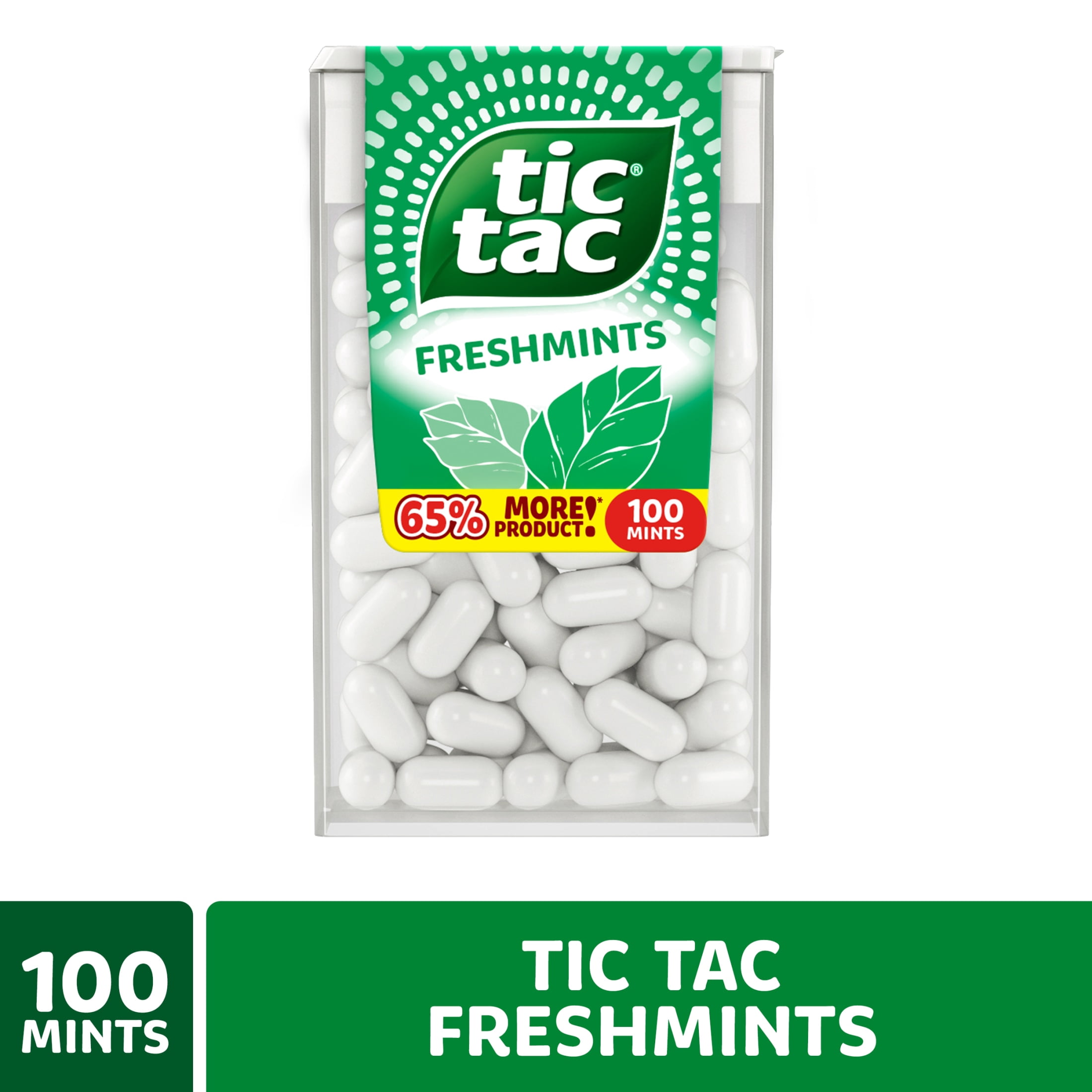 2 pack) Tic Tac Freshmints, On-the-Go Breath Mints, Pocket-Sized