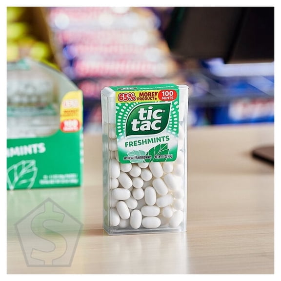 Tic Tac Freshmints 100-Count Pack - 12/Box