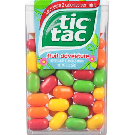 Tic Tac Fruit Adventure Mints, 1 oz (Pack of 3)