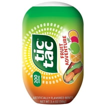 Tic Tac Fruit Adventure Mints, On-The-Go Refreshment, 3.4 oz Pack