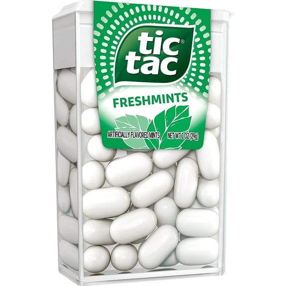 Tic Tac Mint, Freshmint, Fresh Breath Mints (Pack of 24)
