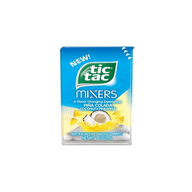 Tic Tac Mixer Pina Colada Mint Candy for Office Breakrooms