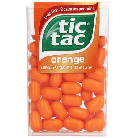 Tic Tac Orange Candy, 1 Ounce -- 288 per case.