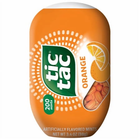 Tic Tac Orange Flavored Mints - 3.4 oz