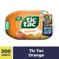 thumbnail image 1 of Tic Tac Orange, On-the-Go Pocket-Sized Mints, 200 pieces, 3.4 oz Single Pack, 1 of 18