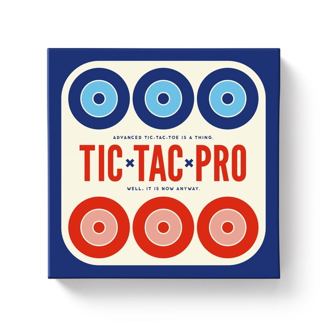 Tic Tac Pro Advanced Strategy Wooden Game Set