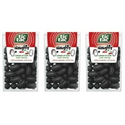 Tic Tac, Sour Cherry Mints, Naughty Or Nice Lumps Of Coal, 0.84 oz, 3 pack