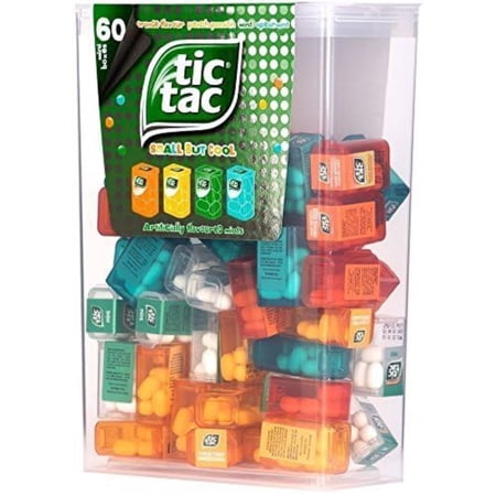Tic Tac Spender Box with 60 Mini Boxes