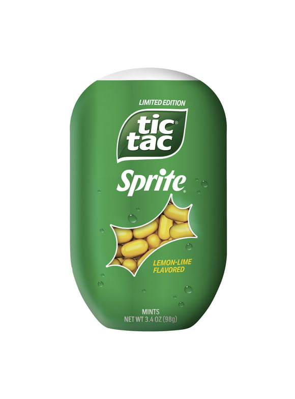 Tic Tac, Sprite Lemon-Lime-Flavored, on-the-go Refreshment, 3.4 oz