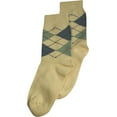 thumbnail image 1 of Tic Tac Toe - Big Girls' Argyle Sock 31873-X-Large (cream blue argyle), 1 of 3