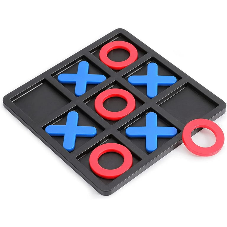  Tic-Tac-Toe XO Wooden Board Games Desk Toys,Classical Table  Game Decoration for Families Party Favor, Random Color : Toys & Games
