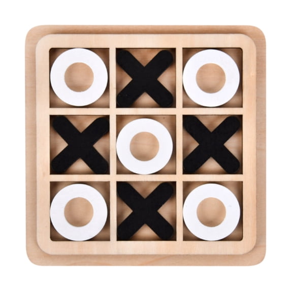 Tic Tac Toe Board Game,Tic Tac Toe Family Game, Classic Board Game, Classical Family Board Game,Children's Tic Tac Toe Game, Plastic tic tac Toe Game, Board Size 15 X 15 cm