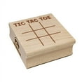 thumbnail image 1 of Tic Tac Toe Fill In Game Square Rubber Stamp Stamping Scrapbooking Crafting - Large 2.75in, 1 of 7