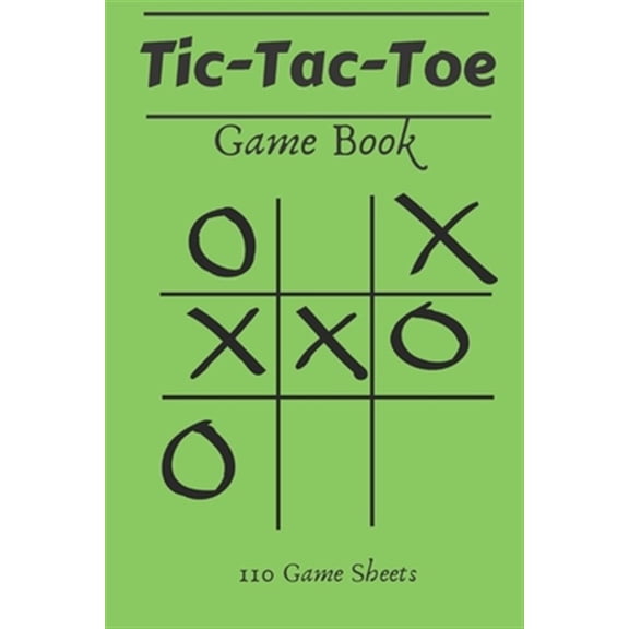 Pre-Owned Tic-Tac-Toe Game Book: 110 Game Sheets