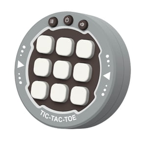 Tic Tac Toe Game,Electronic 3-in-1Mode Handheld Puzzle Game,Portable Travel Game for Educational & Memory Growth,Fidget Board Games Birthday Gifts for All Ages