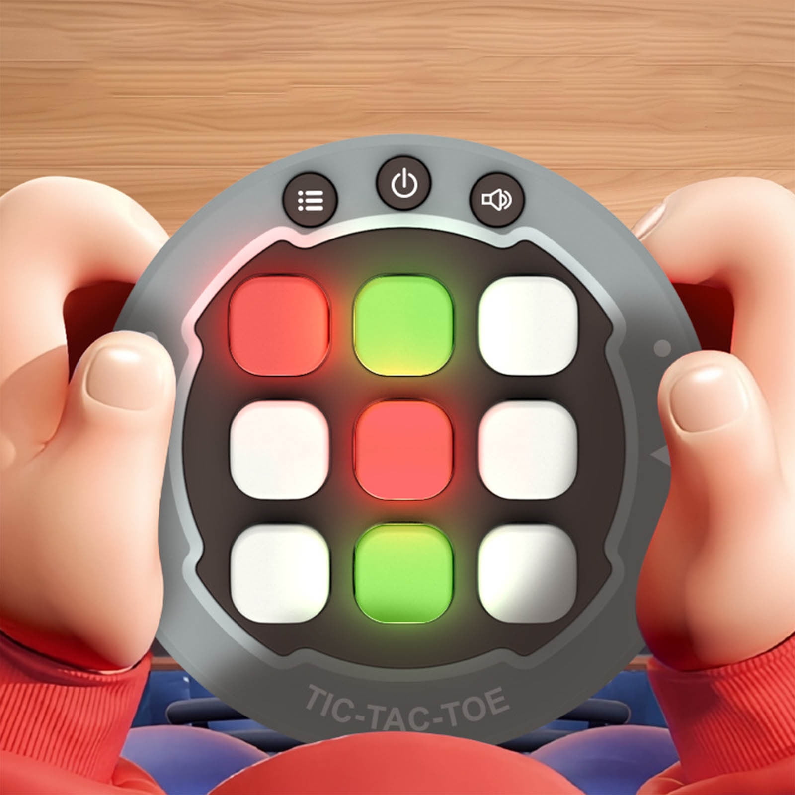 Tic Tac Toe Game, Electronic Handheld Games Console for Kids, 2025