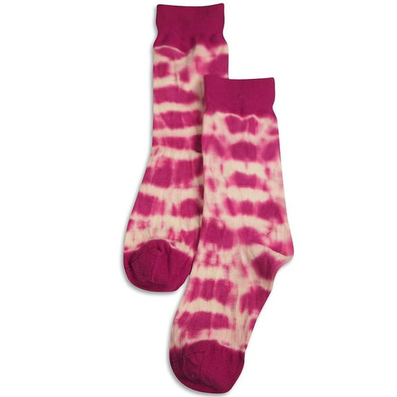 Tic Tac Toe Girls Tie Dye Socks 31850-Small (PURPLE)
