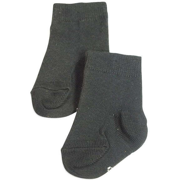 Tic Tac Toe - Little Girls' Anklet Sock 31809-XX-Small (black)