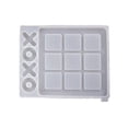 thumbnail image 1 of Tic Tac Toe Resin Mold with Chess Pieces Mold X O Board Game Silicone Molds for Resin Casting DIY Tabletop Board Game, 1 of 10