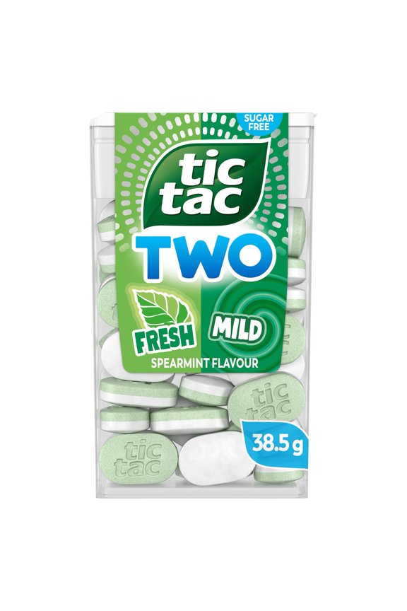 Two Spearmint Fresh & Mild 38.5g, Imported from Britain