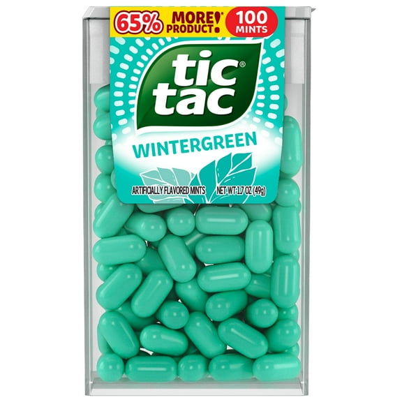 Tic Tac Wintergreen Breath Mints, MDA05Bulk 12 Pack, On-The-Go Refreshment, 1.7 oz Each