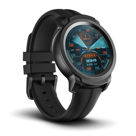 E2, Waterproof Smartwatch with 24 Hours Heart Rate Monitor, Wear OS by Google, Compatible with Android and iOS