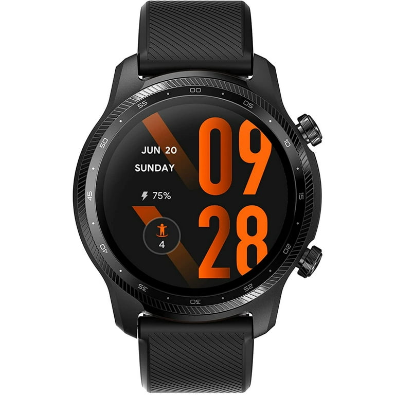 TicWatch Pro 3 Ultra GPS Smartwatch/Fitness Tracker, Black