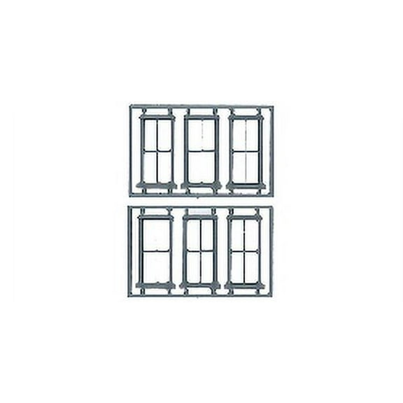 Tichy 2006 O 6/6 Double Hung Window 38" x 66" with Glazing & Shades (Pack of 6)