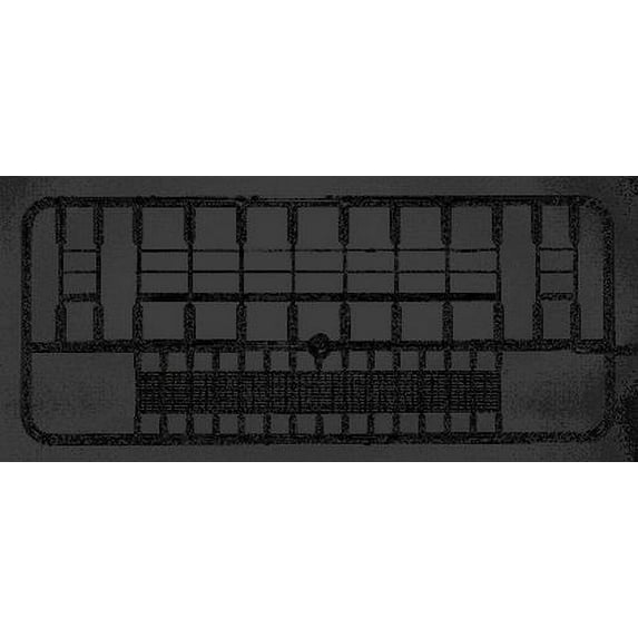 Tichy 8001 Open Grate Platform With Hand Rails