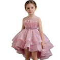 thumbnail image 1 of Ticikt Baby Toddler Little Girls' Special Occasion Dress Wedding Pageant Flower Girl Birthday Party Gown, 1 of 7