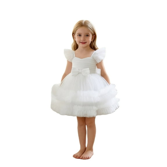 Ticikt Baby Toddler Little Girls' Special Occasion Dress Wedding Pageant Flower Girl Birthday Party Gown