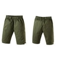 thumbnail image 1 of Ticikt Boy's Summer Khaki Shorts, Boys Shorts School Uniform Flat Front Twill Chino Shorts,Color:Green,18-24 Months, 1 of 6