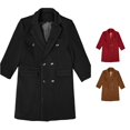 thumbnail image 1 of Ticikt Boys Dress Coats Double Trench Coat Winter Pea Coat with Pockets 3-16 Years, 1 of 6