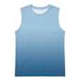 thumbnail image 1 of Ticikt Boys Tank Tops Athletic Sleeveless Crewneck T-Shirts Kids Undershirts,Color:Light Blue,Size:13-14 Years, 1 of 4