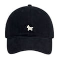 thumbnail image 1 of Ticikt Embroidered Baseball Cap Adjustable Cute Animal Pattern Washed Distressed Denim Baseball Hat for Women Men, 1 of 4