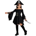 thumbnail image 1 of Ticikt Girl's Puff Sleeve Off Shoulder Ruffle Dress Long Sleeve Flowy Layered Pirate Jumpsuit Playsuits, 1 of 8